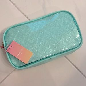 Stoney Clover Lane X Target Green Bubble Hearts Pouch NWT